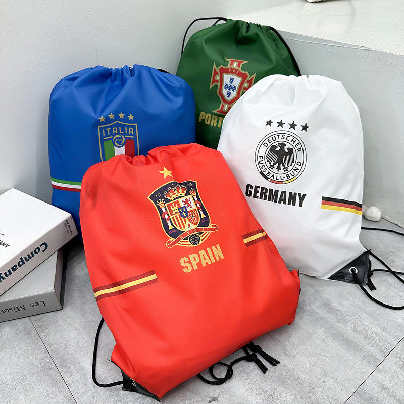 2026 World Cup Team Drawstring Backpack Fan Gym Cinch Bag