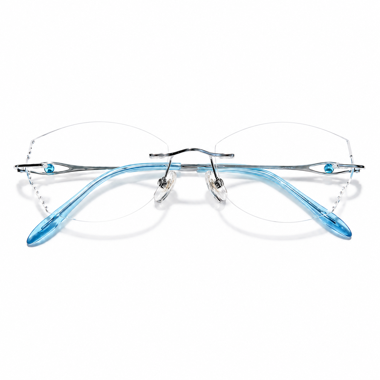 Prescription Glasses | Frameless Rhinestone Frame