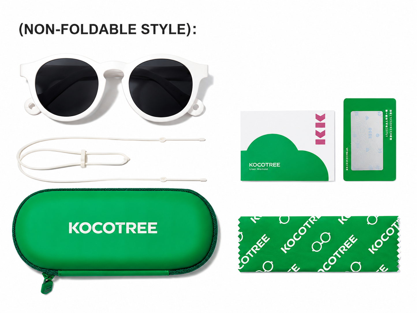 Kids Sunglasses, UV400 Folding Protective Outdoor Frame
