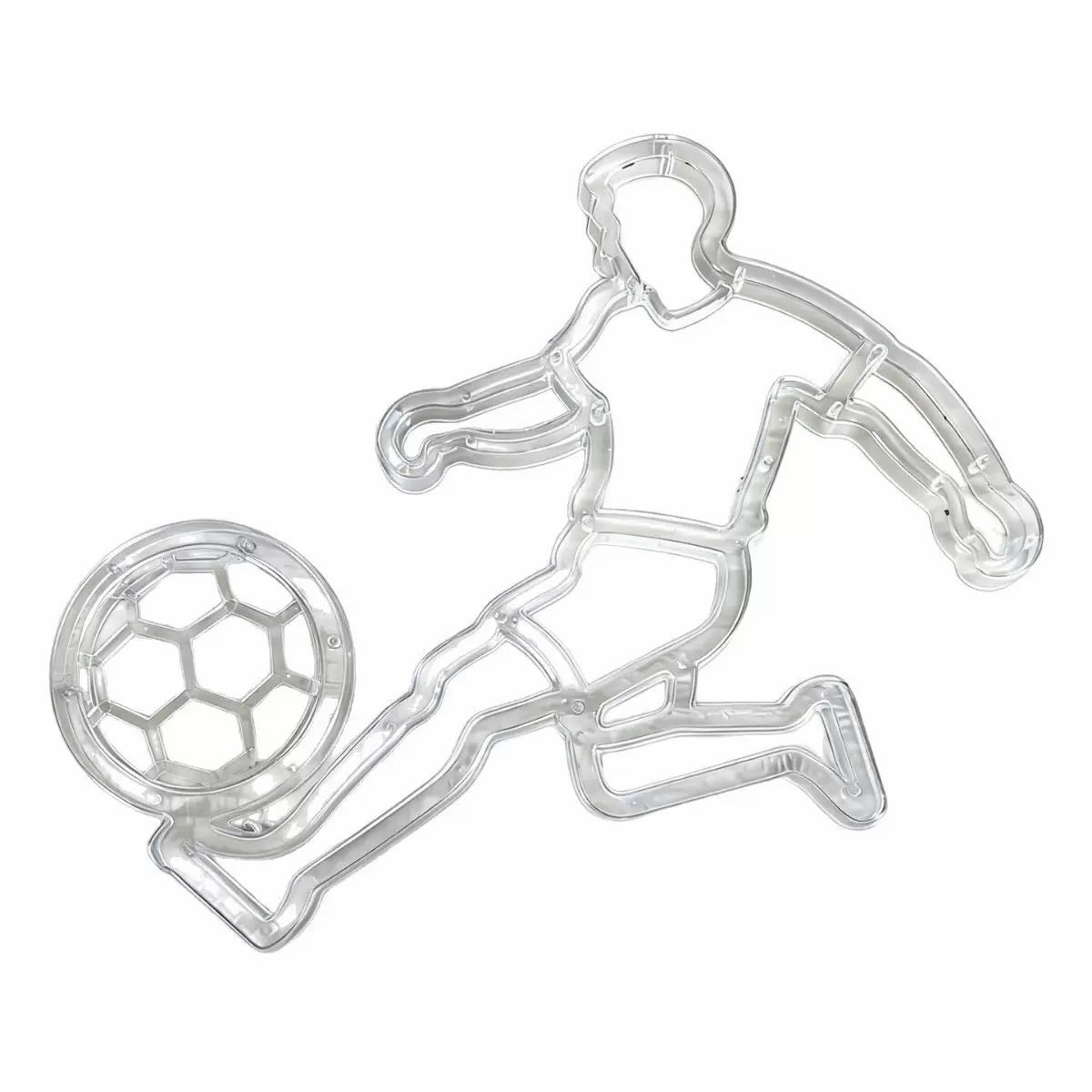 Football Player Suction Cup Window LED Lights, Batteries Included