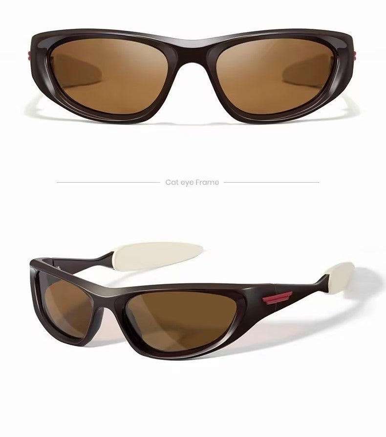 Sunglasses 2-in-1 Cat Eye Sport with Headband Function