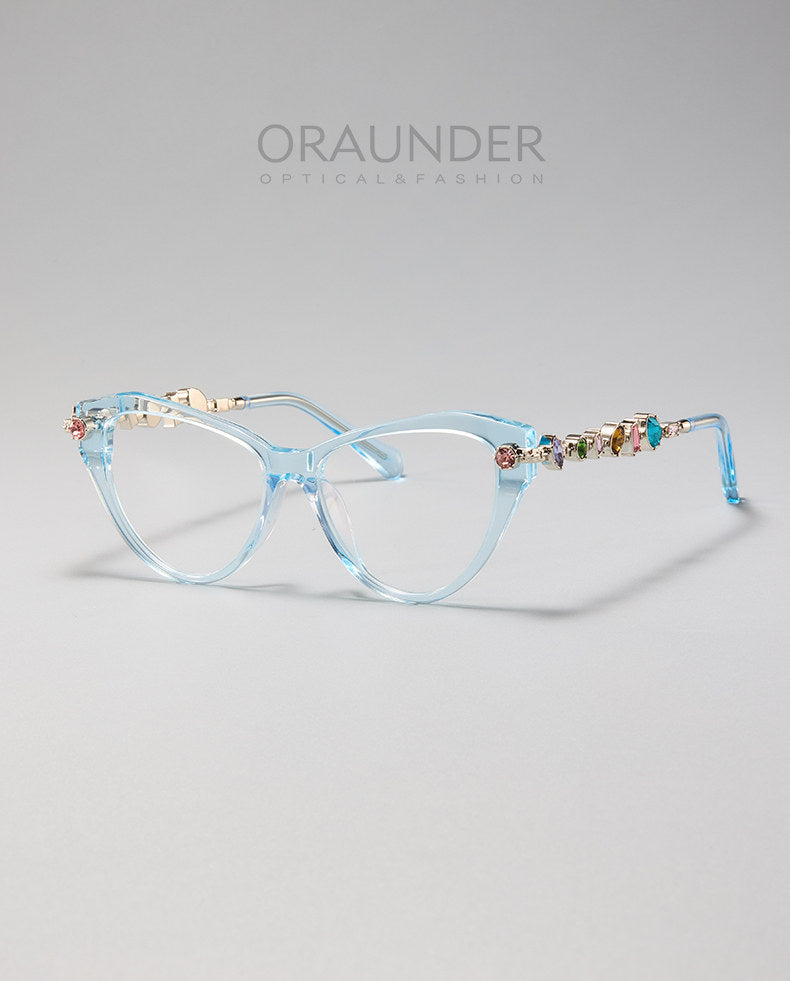 Prescription Women’s Eyeglasses | Gemstone-Style Optical Frame
