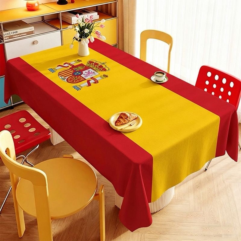 2026 World Cup National Team Tablecloth, 24 Countries & Multiple Sizes Optional