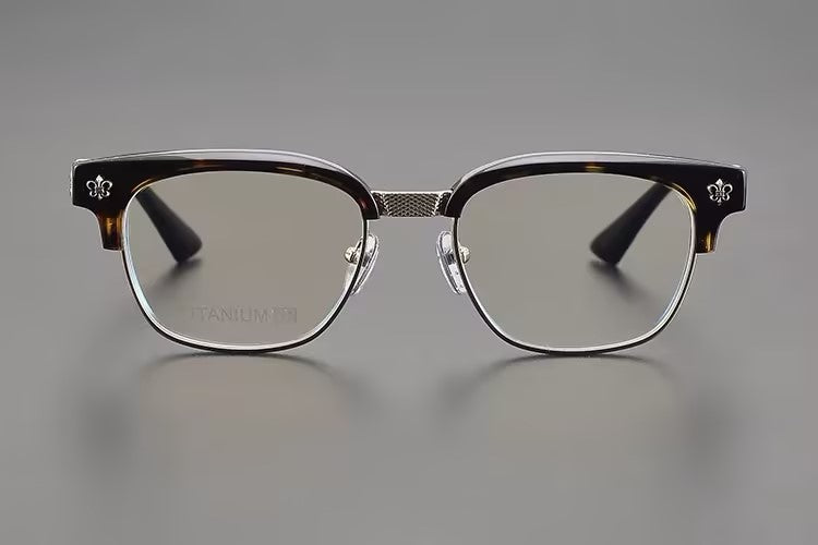 Prescription Glasses | Half Rim Browline Frame