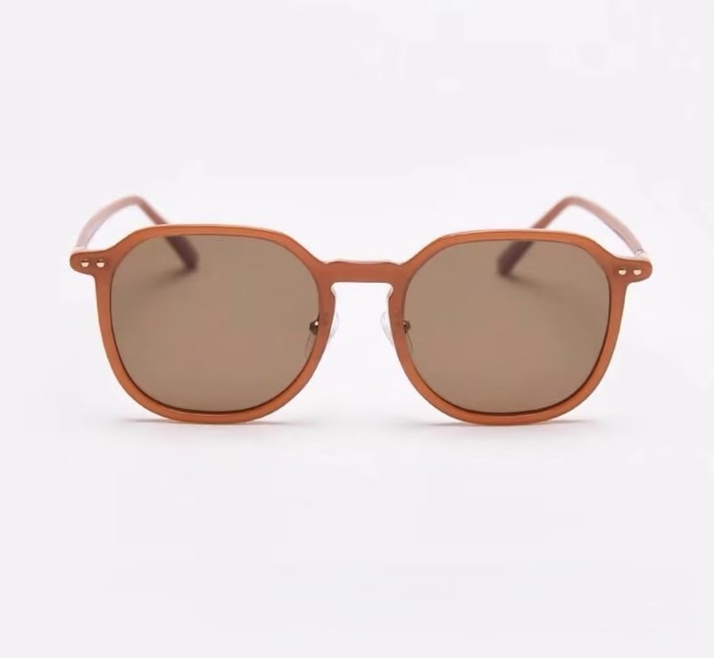 Prescription Sunglasses | Geometric Octagon Square Light Acetate