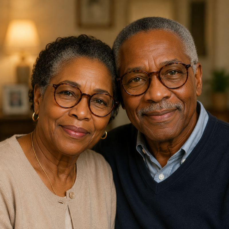 Prescription Reading Glasses, Luxury Round Frame