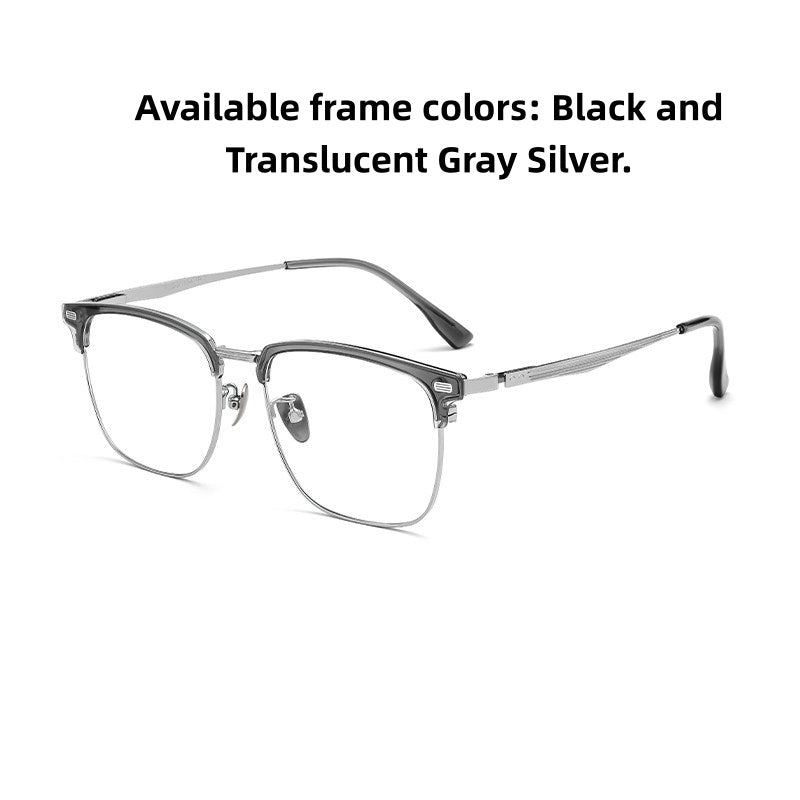 Prescription Eyeglasses | 5-in-1 Magnetic Clip-On Glasses, Polarized Sun Lens & Night Driving Lens