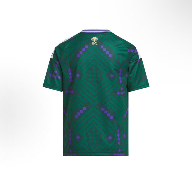 Saudi Arabia 2026 New Official Kids Home Football Jersey Sets