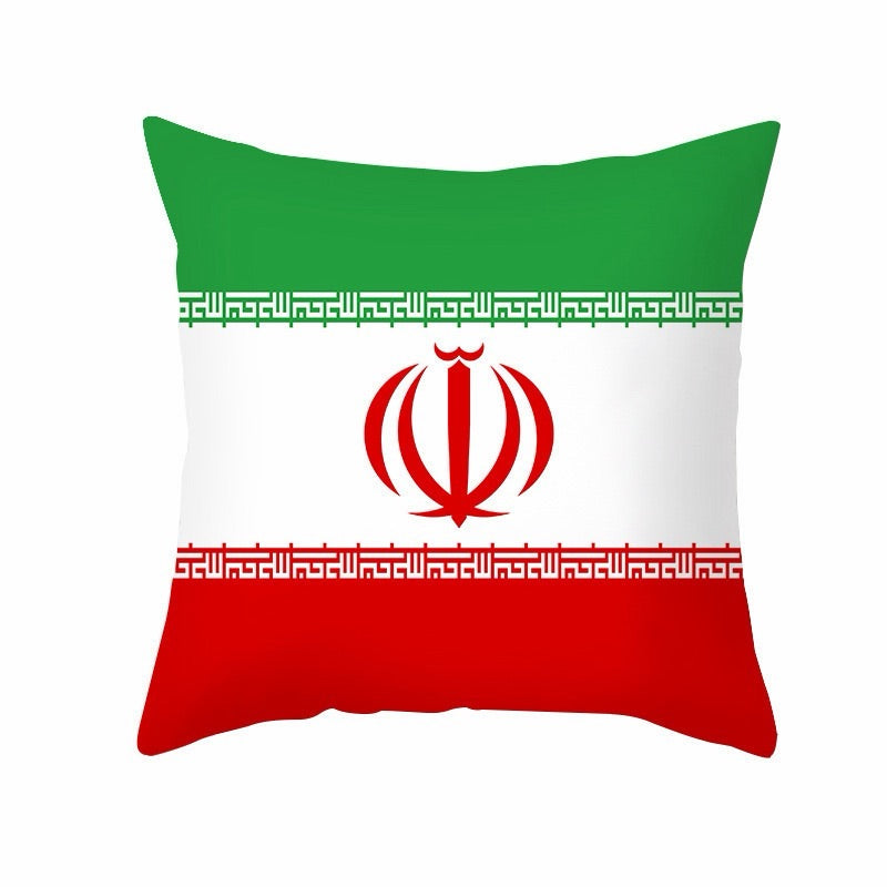 2026 World Cup National Flag Pillow with Inner Cushion Pack of 3