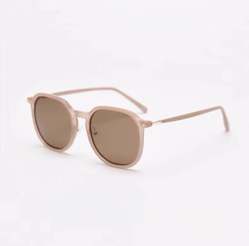 Prescription Sunglasses | Geometric Octagon Square Light Acetate