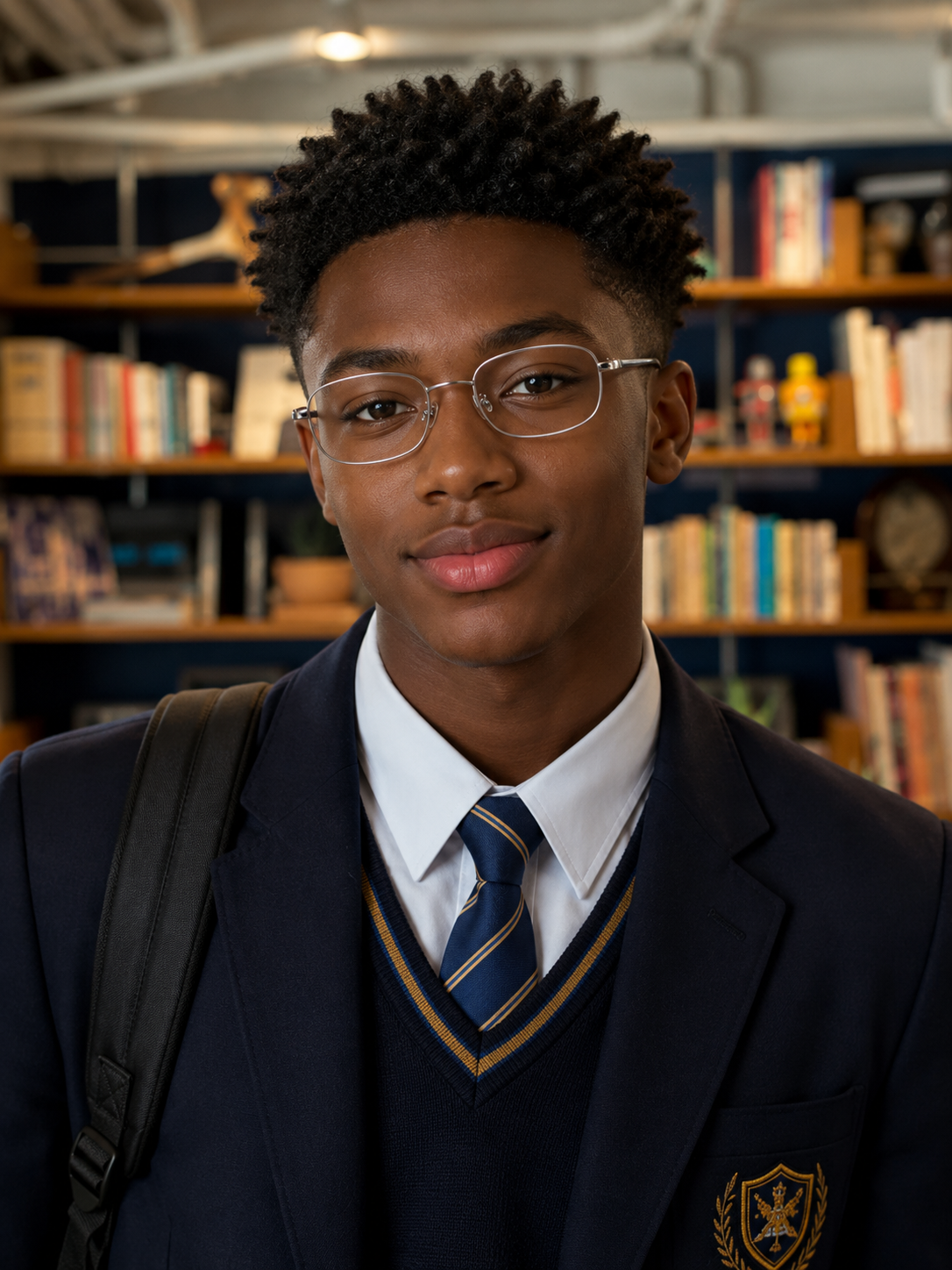 Prescription Glasses | Elegant Gold Metal Frame