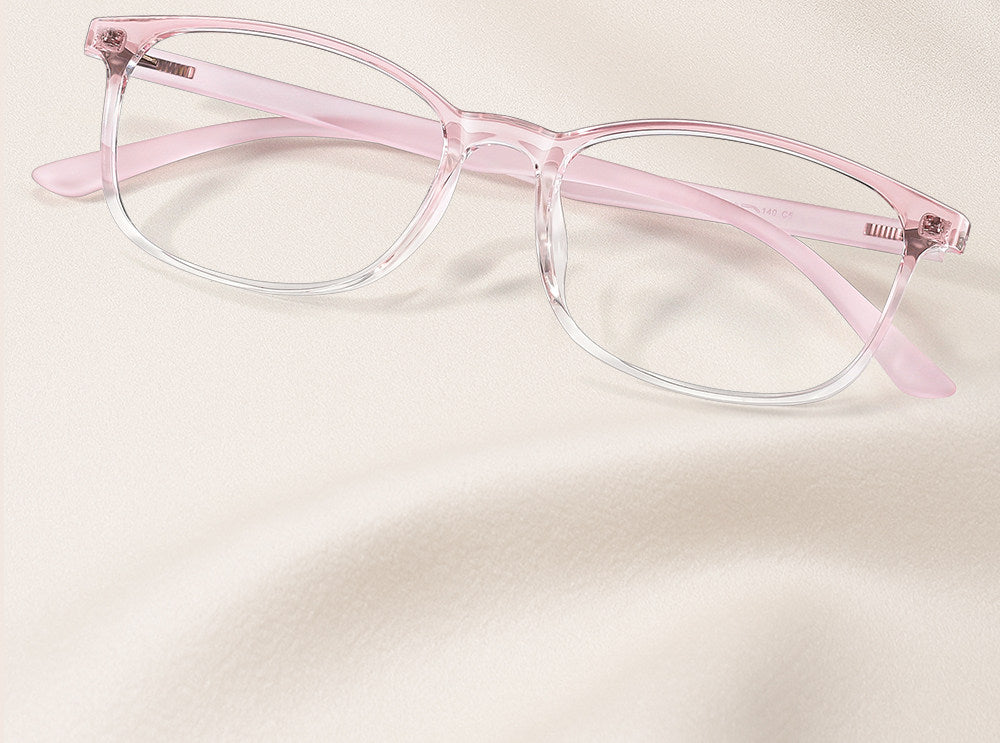 Prescription Reading Glasses, Clear Blue Light Blocking Frame