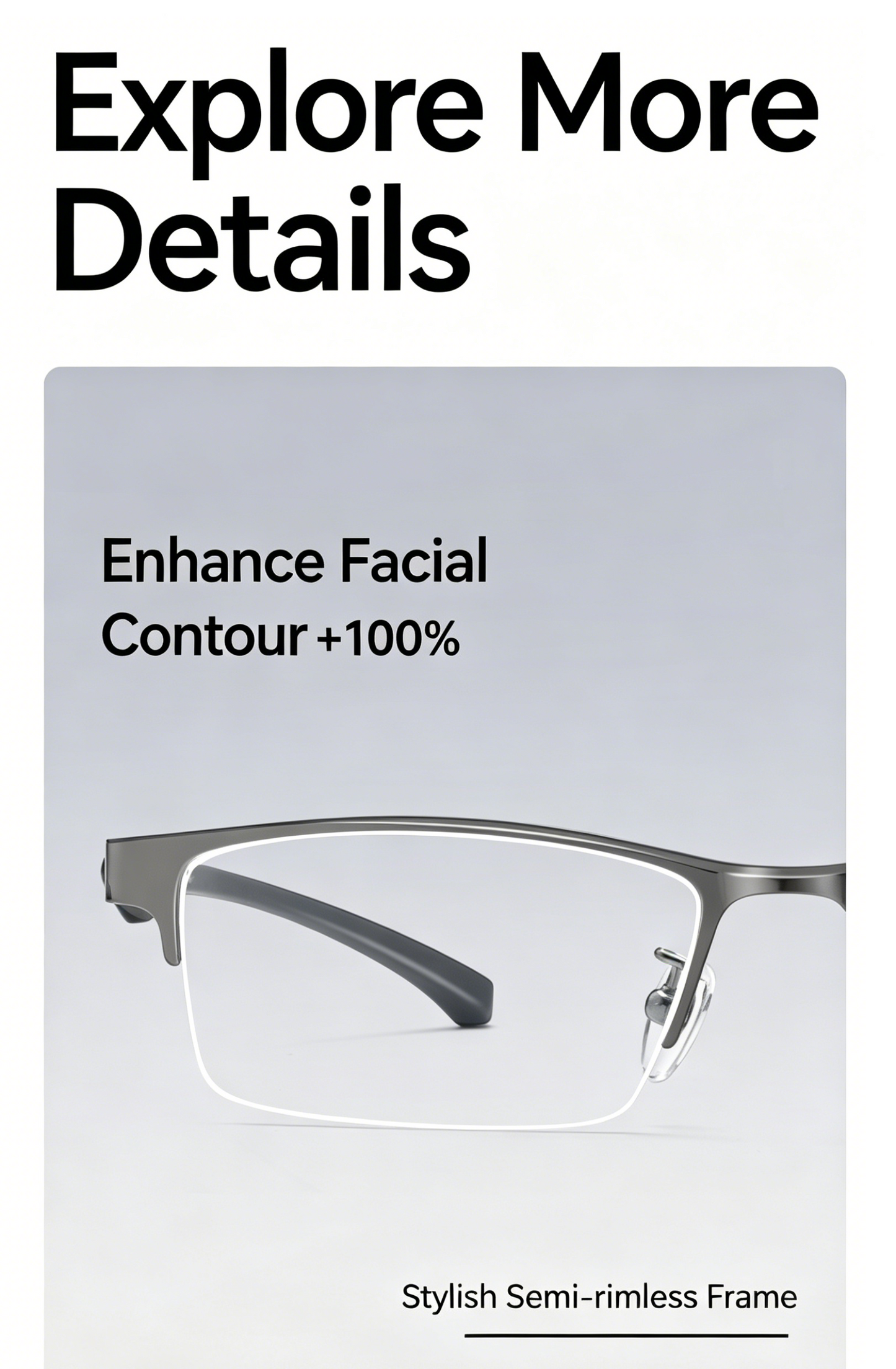 Men Pure Titanium Business Eyeglasses Full Rim  Prescription Available