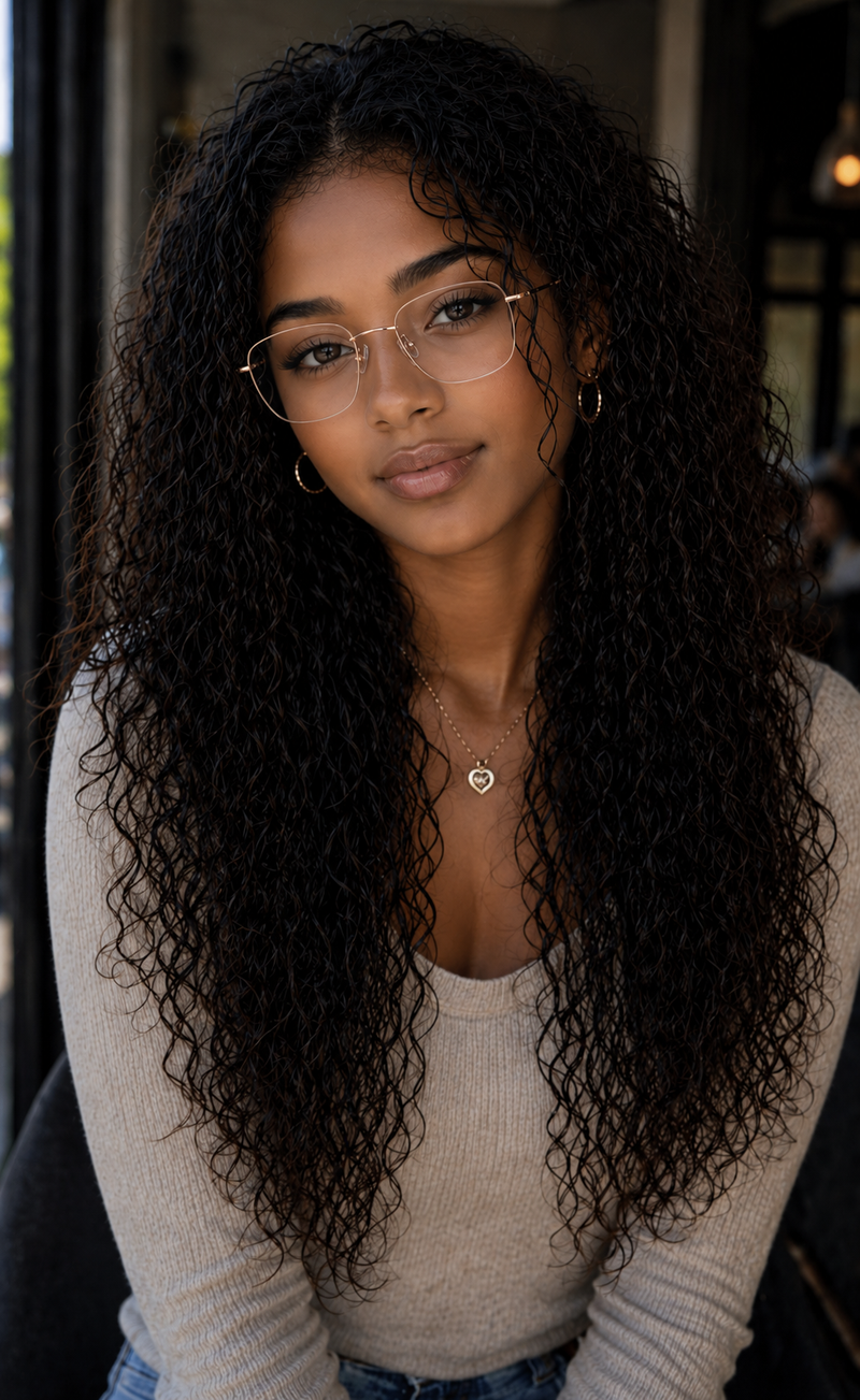 Prescription Glasses | Ultra-Light Rimless Pure Titanium Frame