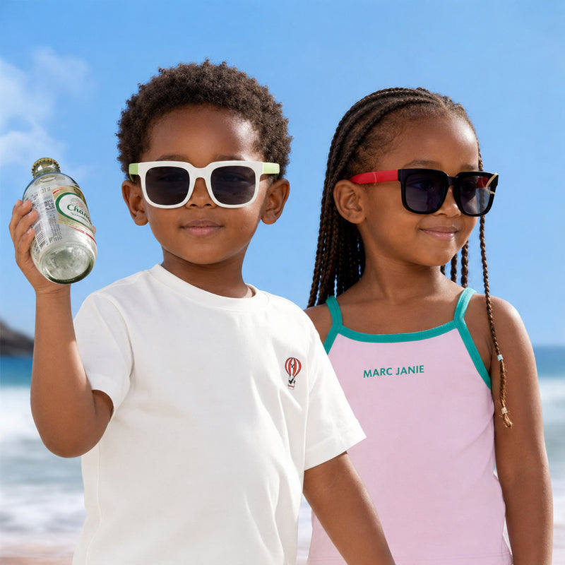 Kids Sunglasses, UV400 Protective Outdoor Sunshade Frame
