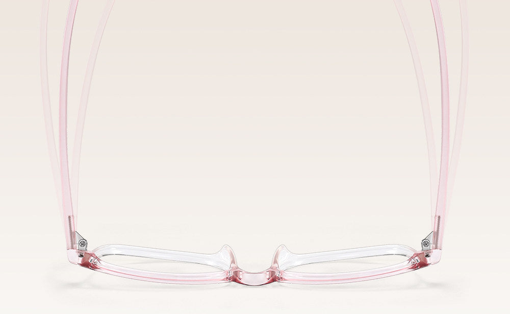 Prescription Reading Glasses, Clear Blue Light Blocking Frame