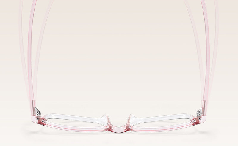 Prescription Reading Glasses, Clear Blue Light Blocking Frame