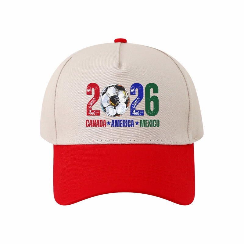 Two-Tone Baseball Cap, Multiple Brim Colors Optional