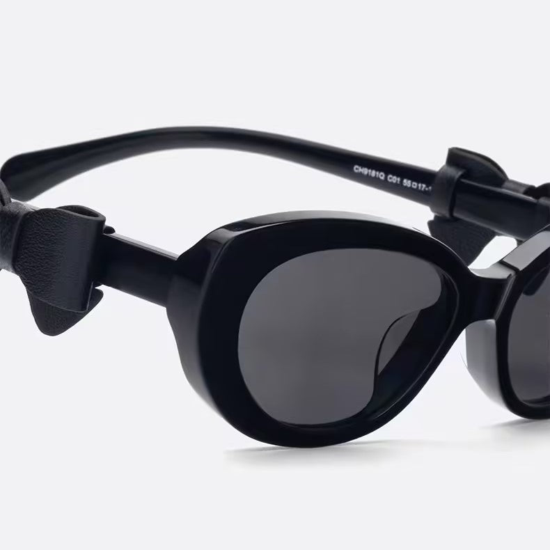 Prescription Sunglasses | Custom Bow Decor Cat Eye Fashion Eyewear