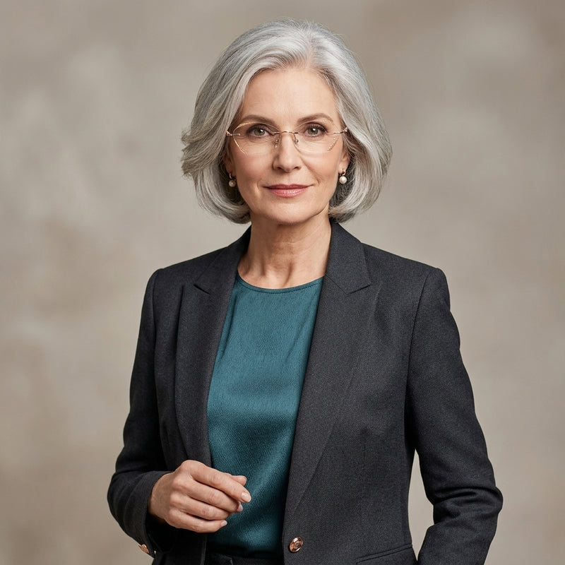 Rimless Diamond Cut Prescription Reading Glasses For Women