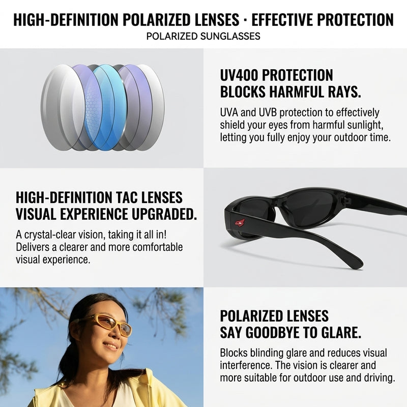 Sunglasses 2-in-1 Cat Eye Sport with Headband Function