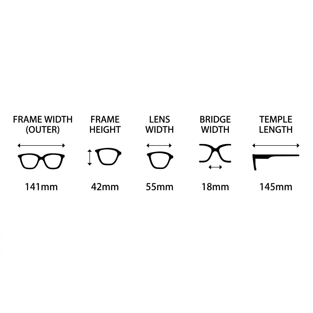Prescription Sunglasses | Vintage Twisted Rope Temple Square Metal