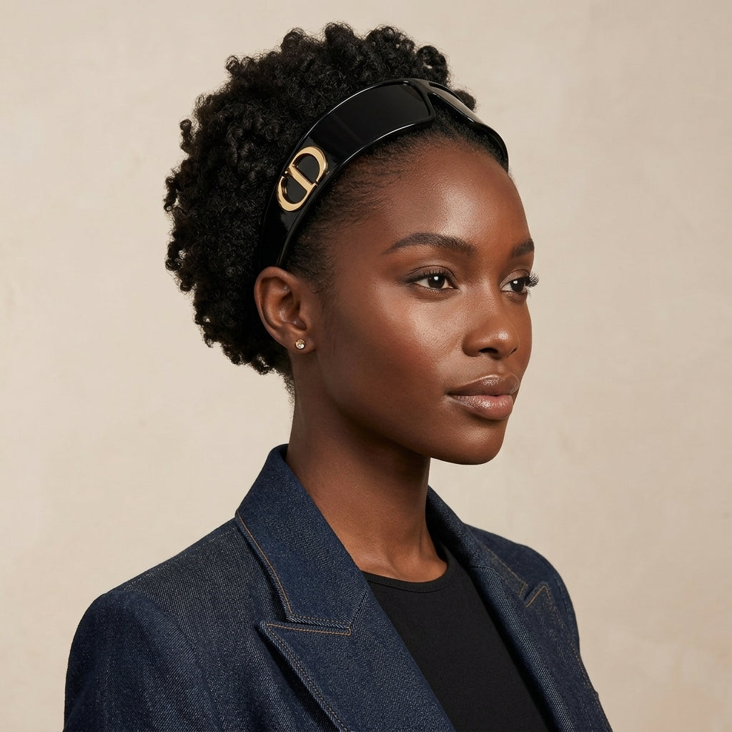 Sunglasses, 2-in-1 Vintage Headband Wrap-Around