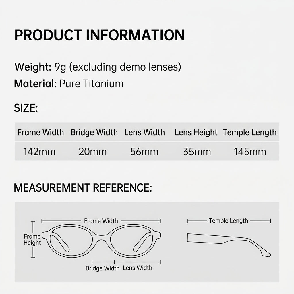 Prescription Sunglasses | Rimless Vintage Oval