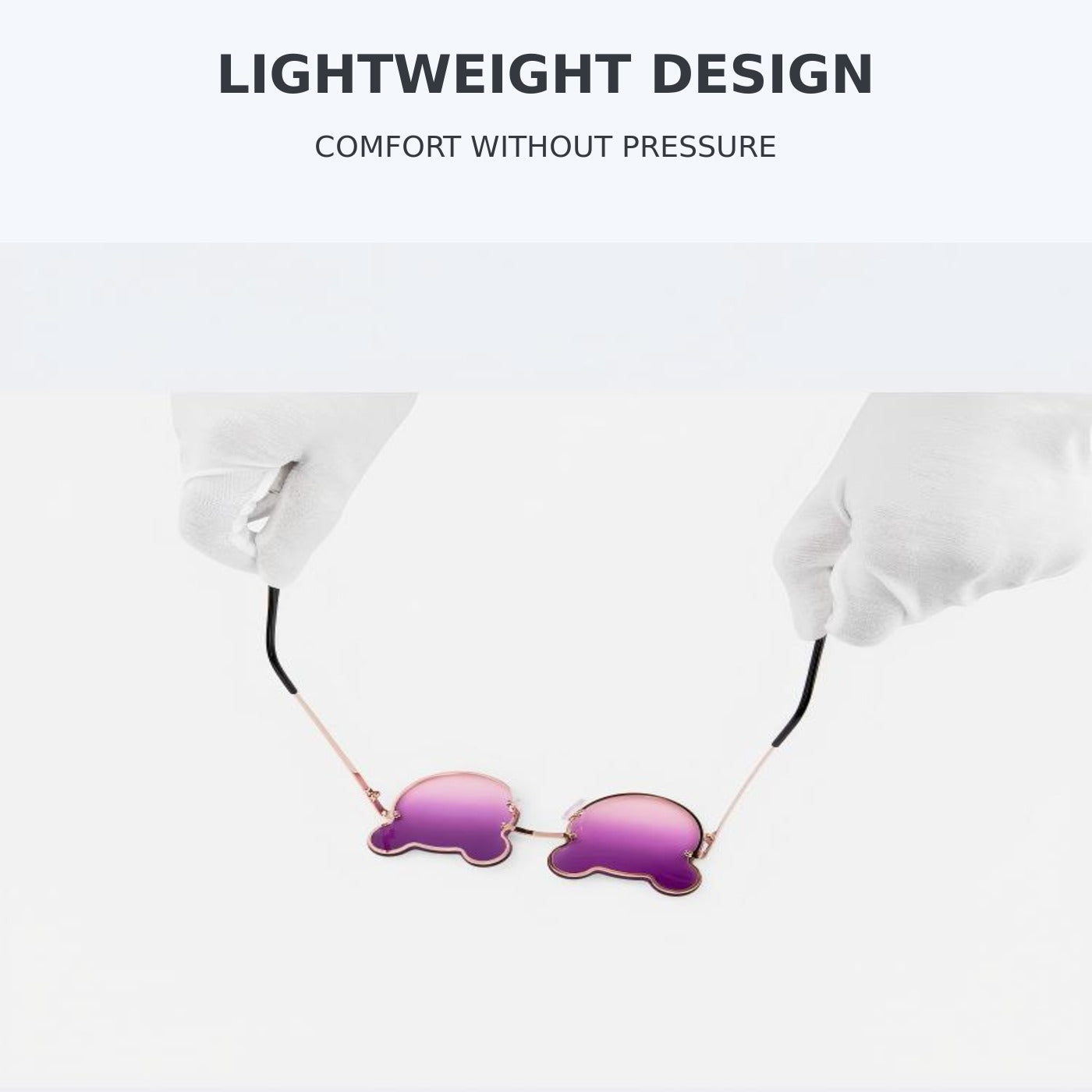 Kids Sunglasses, Lightweight UV400 Fashion Protective Frame