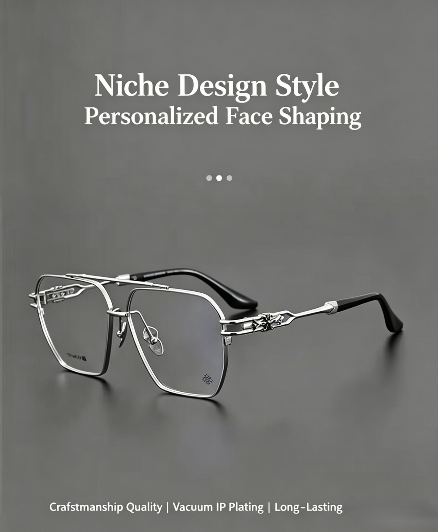 Prescription glasses | Titanium Lightweight Large glass Frames