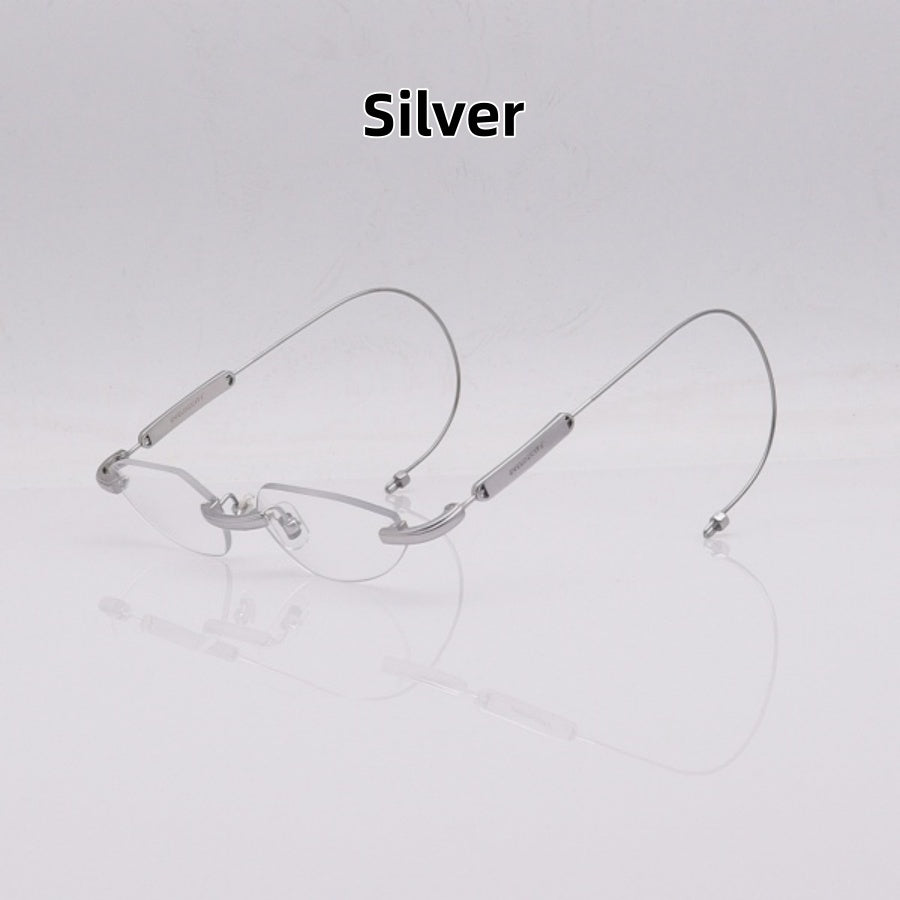 Prescription Glasses |Rimless Titanium Design Frame