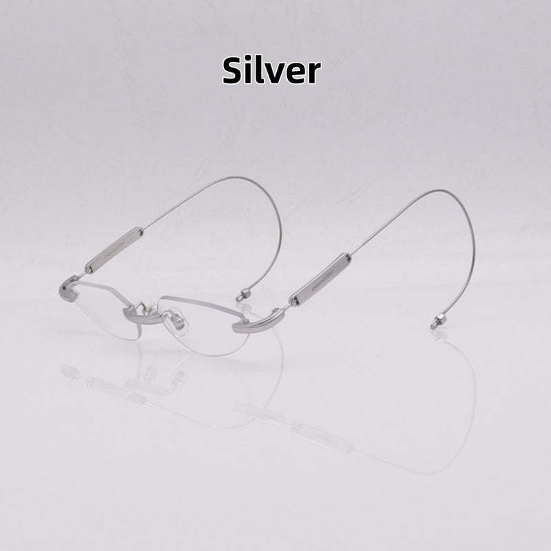 Prescription Glasses |Rimless Titanium Design Frame