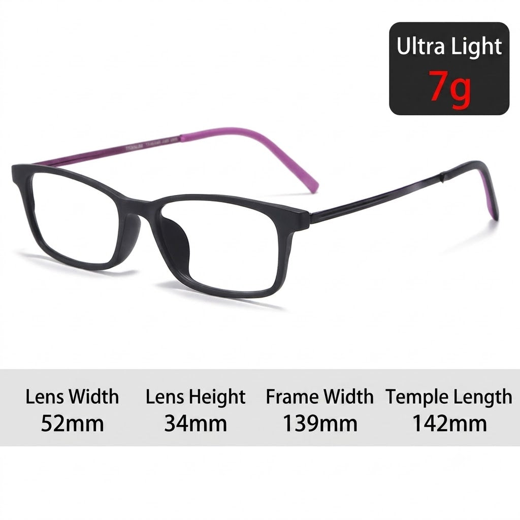 Prescription  Eyeglasses | Ultra-Light Pure Titanium Small Frame