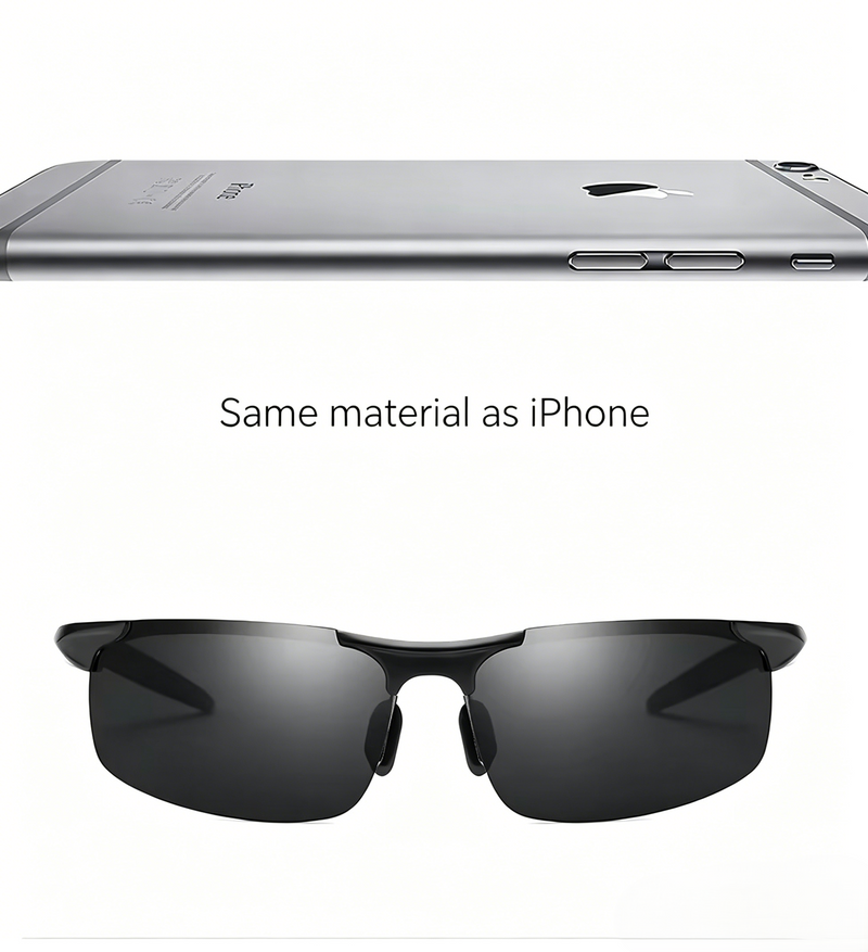Prescription Sunglasses | Rimless Polarized Driving Sports Sunglasses