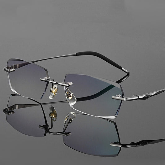 Prescription Glasses | Lightweight Titanium Rimless Business Glasses