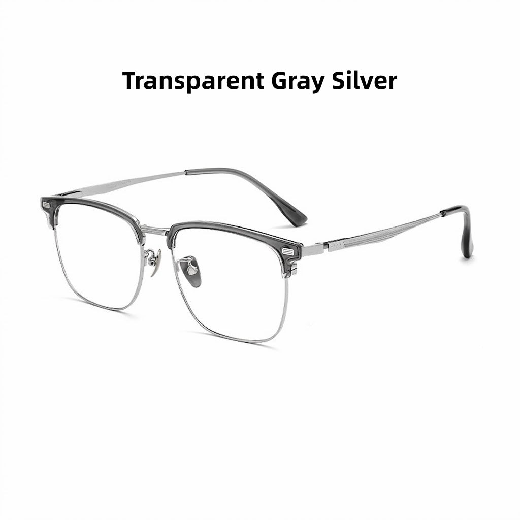 Prescription Eyeglasses | 5-in-1 Magnetic Clip-On Glasses, Polarized Sun Lens & Night Driving Lens