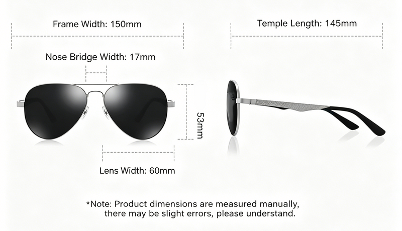 Sunglasses, Classic Metal Aviator Driving Glasses