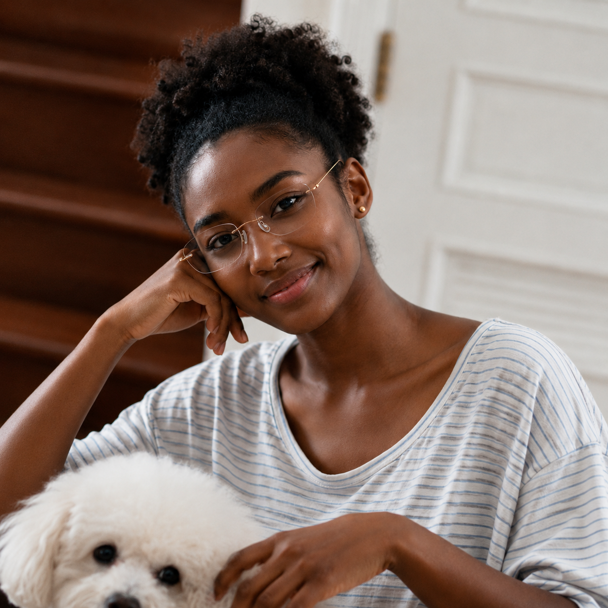 Women Rimless Ultra-Light Glasses | Blue Light Protection Eyewear
