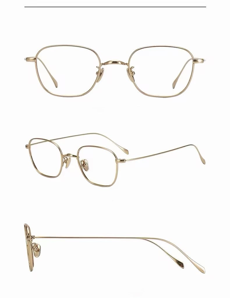Prescription Glasses | Minimalist Lightweight Square Retro Frame