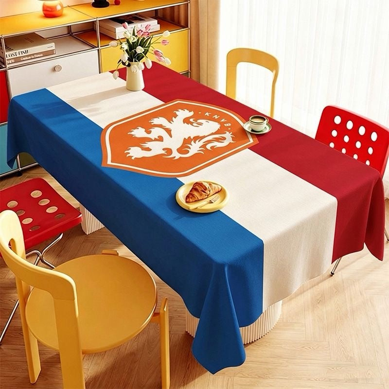 2026 World Cup National Team Tablecloth, 24 Countries & Multiple Sizes Optional