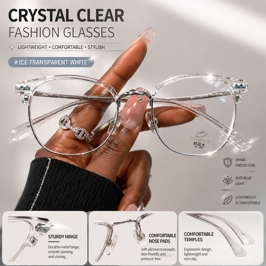 Women Square Luxury Glasses | Soft Face Eyewear