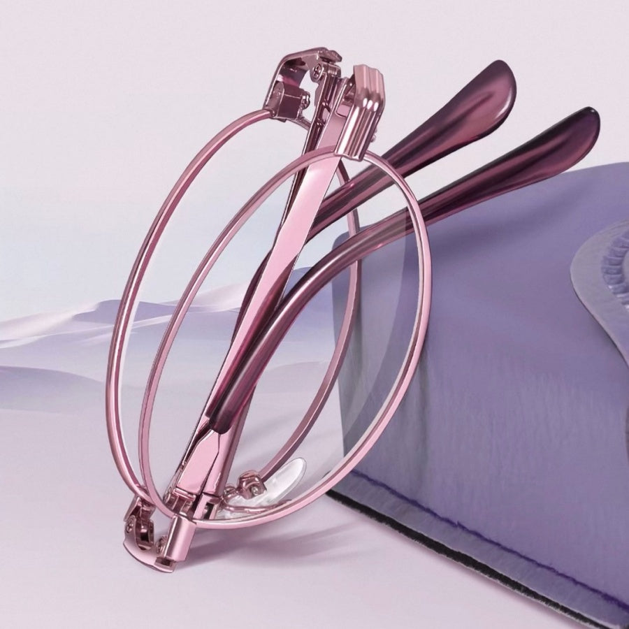Prescription Reading Glasses, Foldable Frame