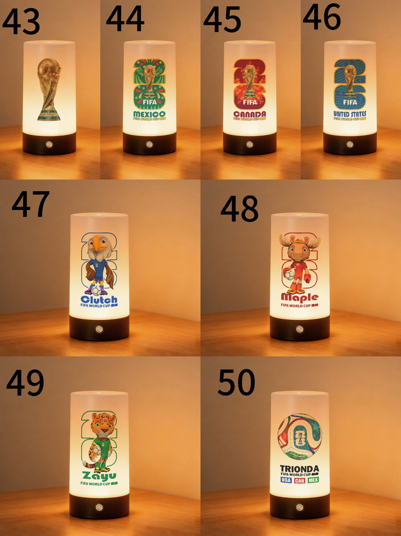 LED Touch Night Light, 50 Designs Optional, 2 Pack