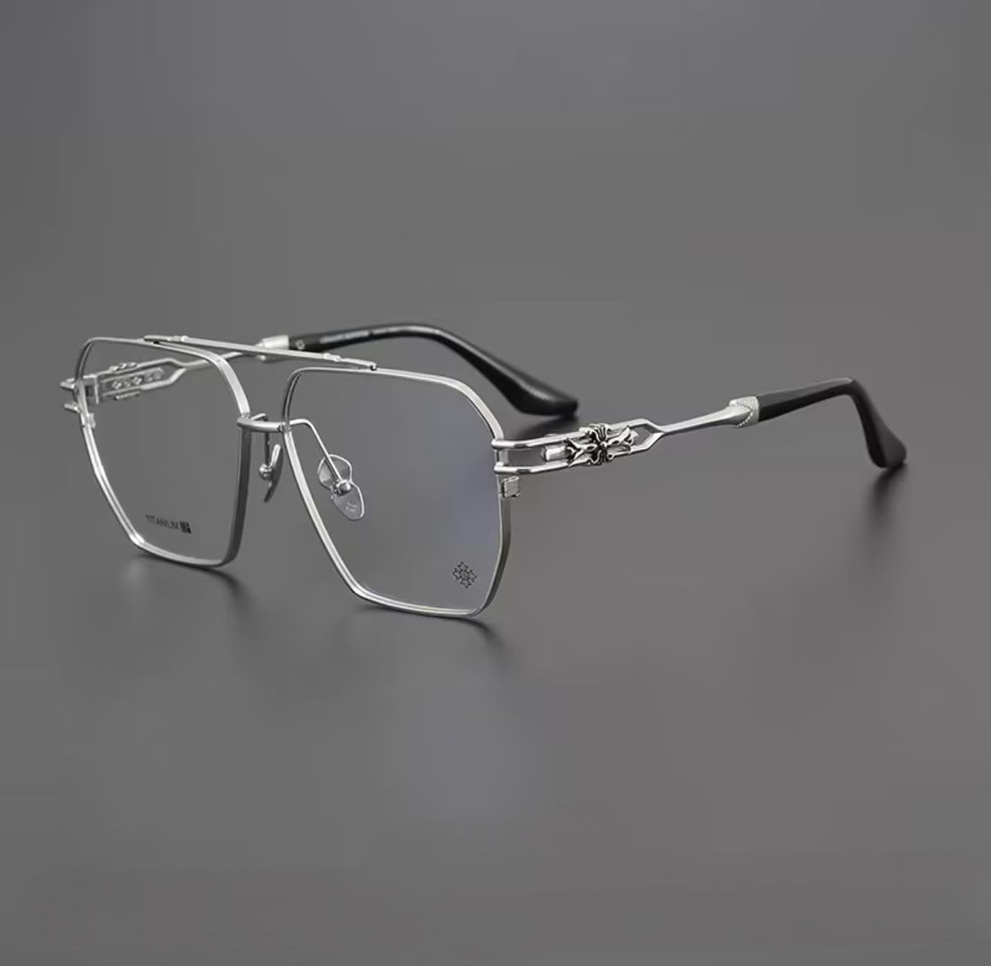 Prescription glasses | Titanium Lightweight Large glass Frames