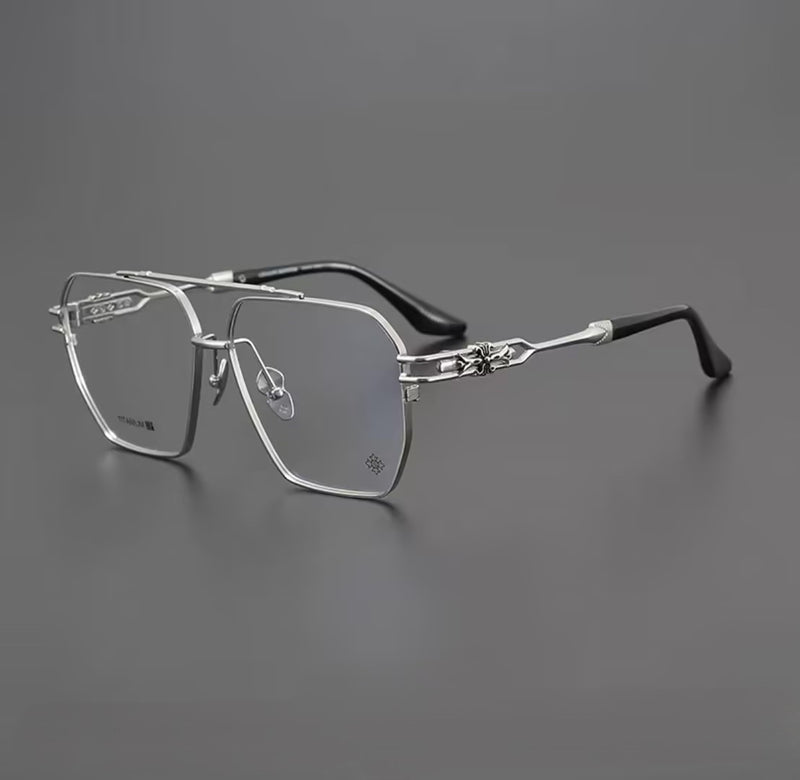 Prescription glasses | Titanium Lightweight Large glass Frames