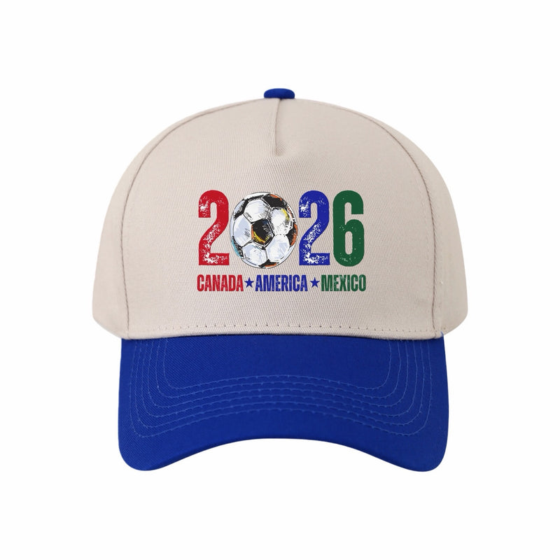 Two-Tone Baseball Cap, Multiple Brim Colors Optional