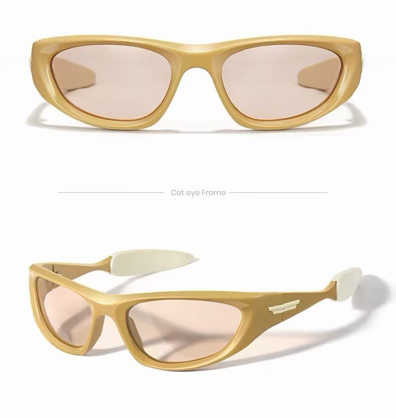 Sunglasses 2-in-1 Cat Eye Sport with Headband Function