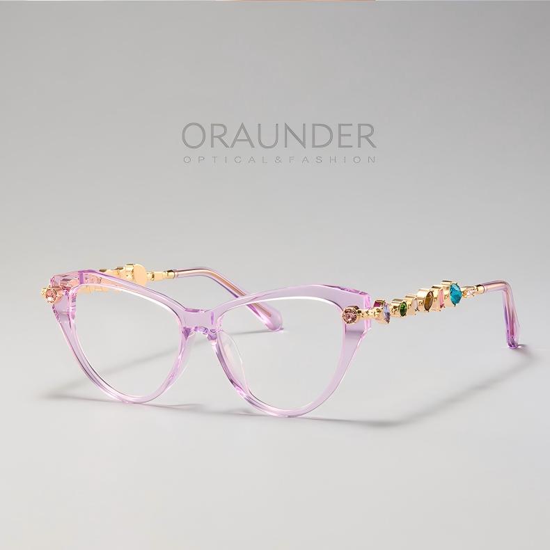 Prescription Women’s Eyeglasses | Gemstone-Style Optical Frame