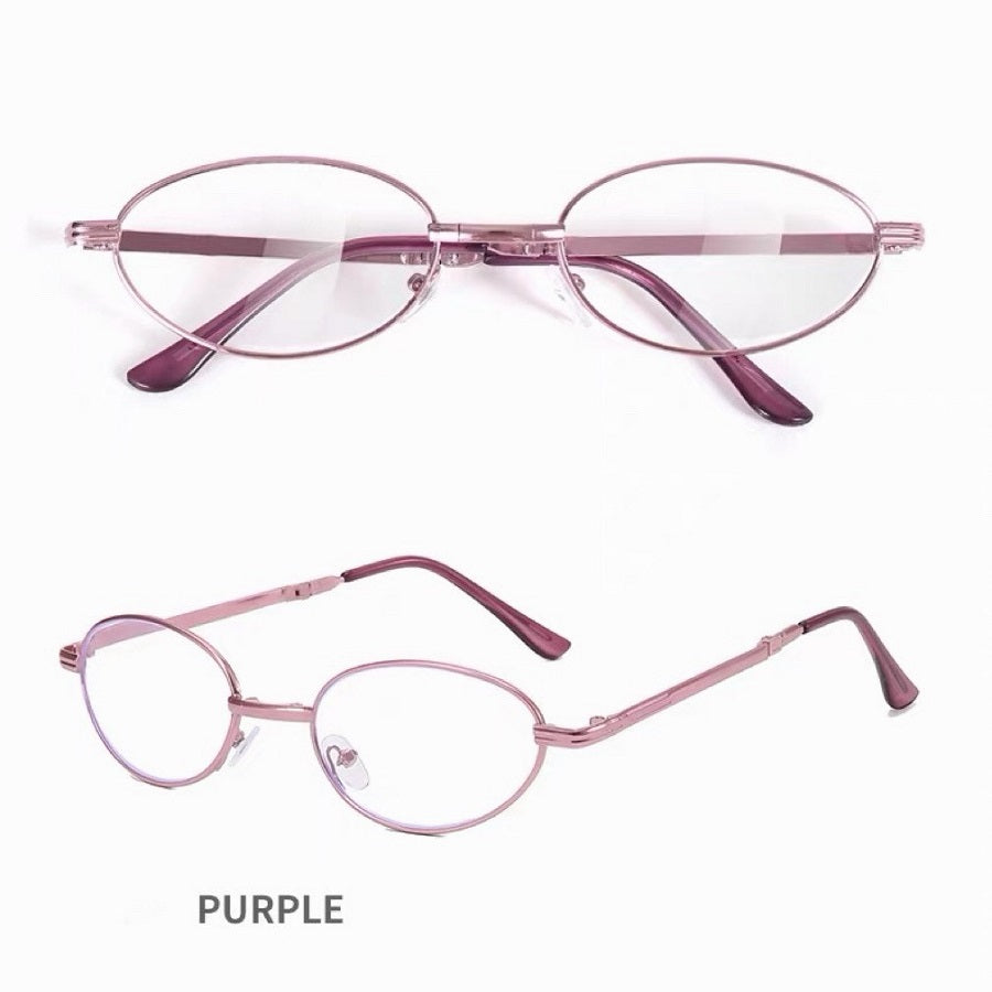 Foldable Multifocal Prescription Reading Glasses for Women