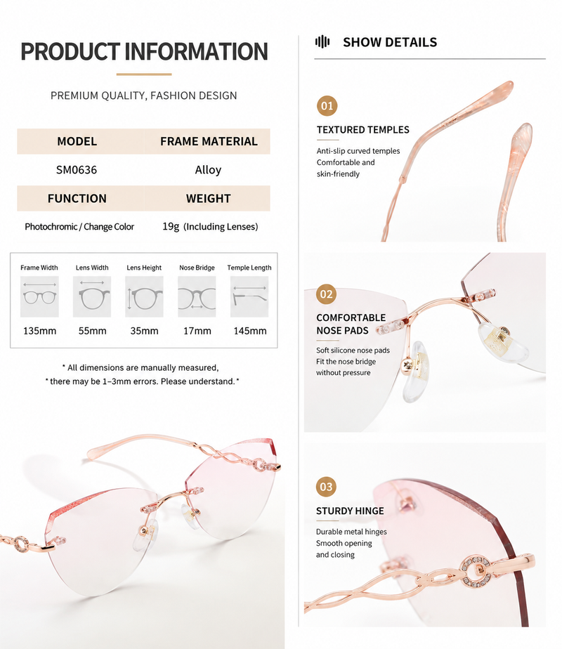 Women Transparent Fashion Glasses | Trend Eyewear